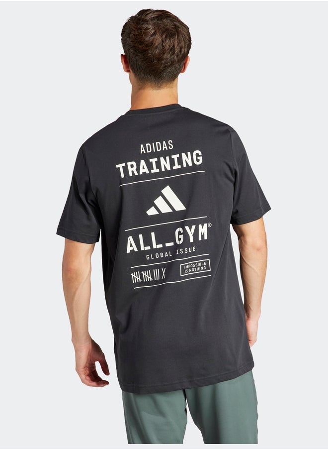 Adidas All-Gym Category Graphic T-Shirt  - Image 3
