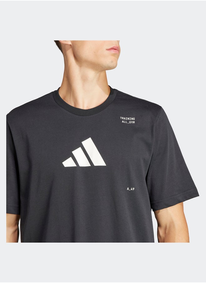 Adidas All-Gym Category Graphic T-Shirt  - Image 5