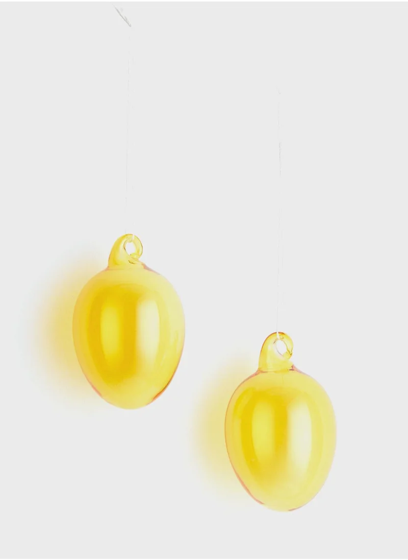 H&M Glass Easter Decoration