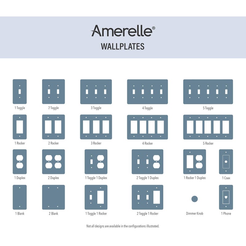 Amerelle 65TDB Filigree Wallplate, 1 Toggle, Cast Metal, Aged Bronze, 1-Pack - Image 3