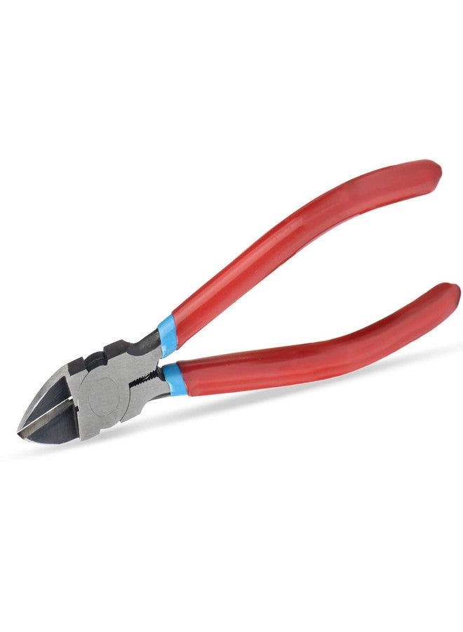 IWISS iCrimp Wire Flush Cutters, 6-inch Side Cutter, Clipper Wire Snipss Electronic Cutter, Spring-loaded High Leverage Plier, Perfect for Cutting Zip, Cable, and Hose Ties - Image 1