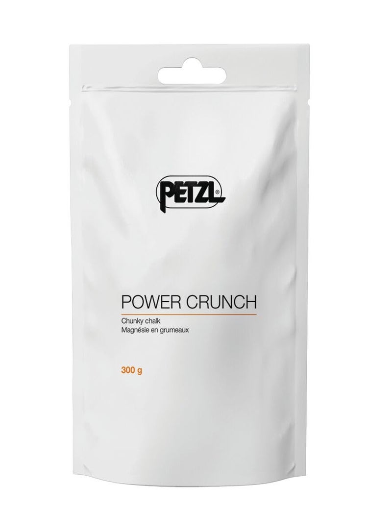 Petzl SAKAPOCHE Chalk Bag with Power Crunch (300g) - Ergonomic Bag with Zip Pocket for Gym, Sports and Trad Climbing - Orange/White - Image 3