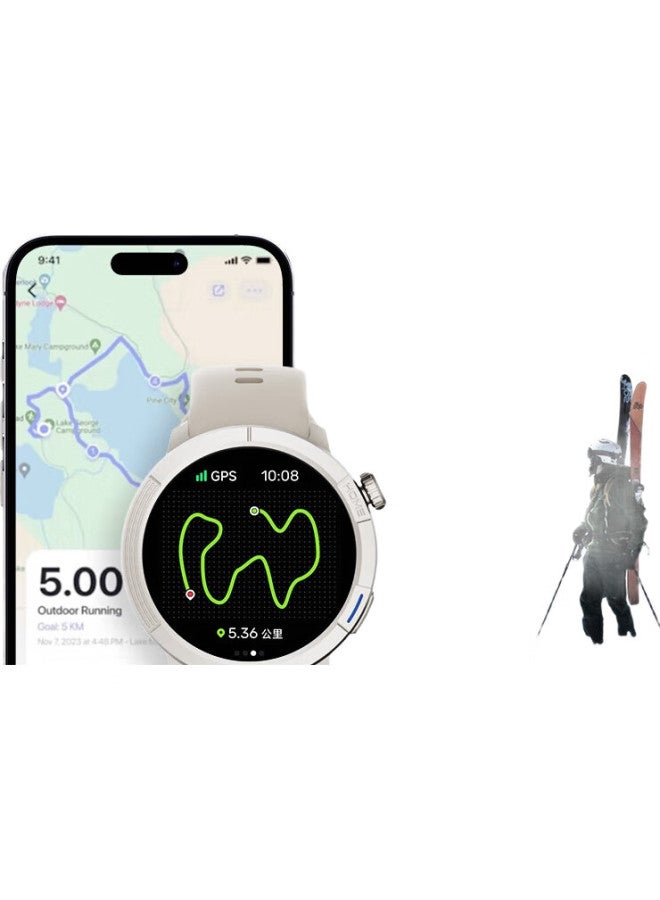 Kpep Professional Sports Gps Dual-Frequency Outdoor Running Swimming Cycling Mountaineering Heart Rate Speed Blood Oxygen Monitoring Riding Code Offline Payment Smart Sports Watch - Image 3