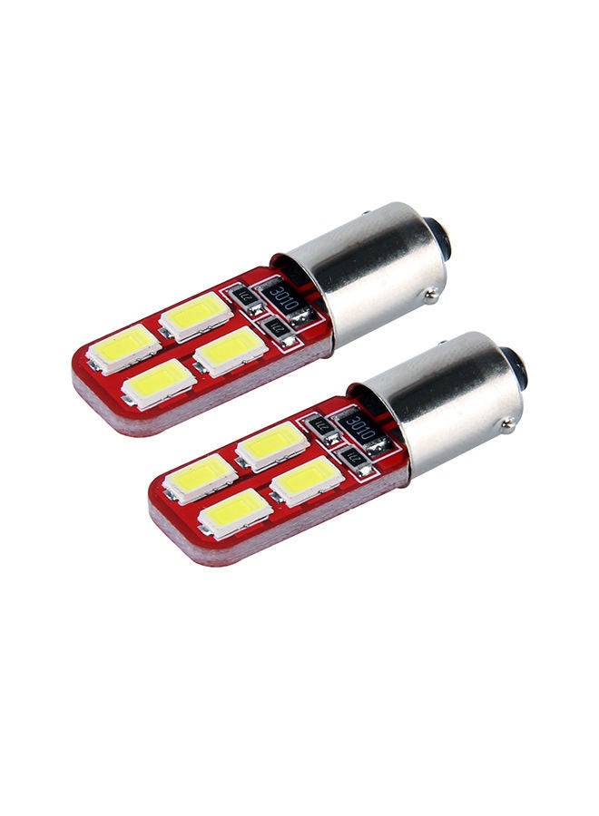 NIBEMINENT 10-Piece BA9S 3W 200lm 6000K 8 SMD-5730 LEDs Car Clearance Light  - Image 1