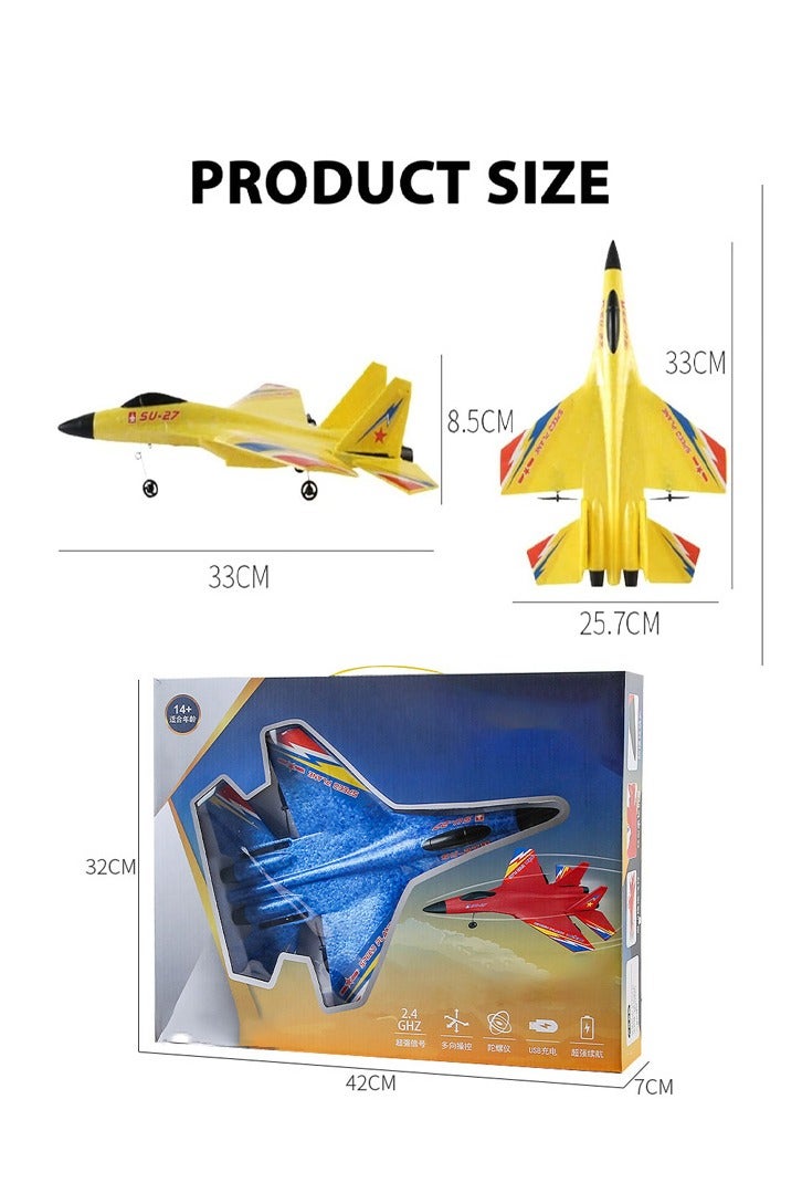 Wholesale remote control foam aircraft land and air amphibious aircraft model fighter fixed wing glider anti-fall remote control aircraft - Image 4