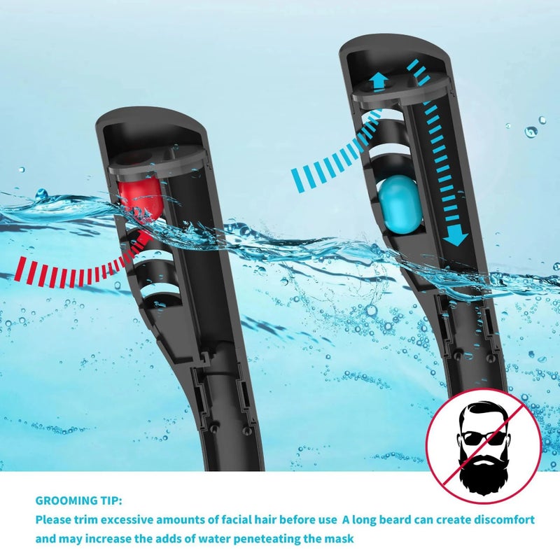 Bluejw Eco Friendly Swim Scuba Diving Full Face Mask Go Pro Mount  Diving Mask for Adults - Image 4