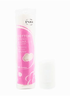 ENJOY "Enjoy Cotton Rounds – Soft & Gentle Makeup Removal Pads, 100pcs"  - Image 2
