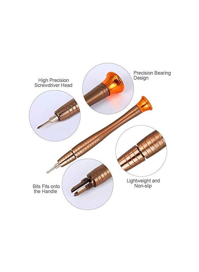 Dubkart 25 In 1 Precision Screwdriver Set Repair Tools Kit Black/Silver  - Image 3