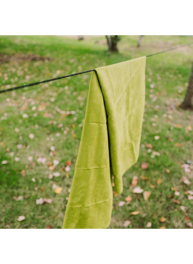 GEAR AID Quick Dry Microfiber Towel for Travel, Camping and Sports, OD Green, L, 30â€ x 50â€ - Image 3