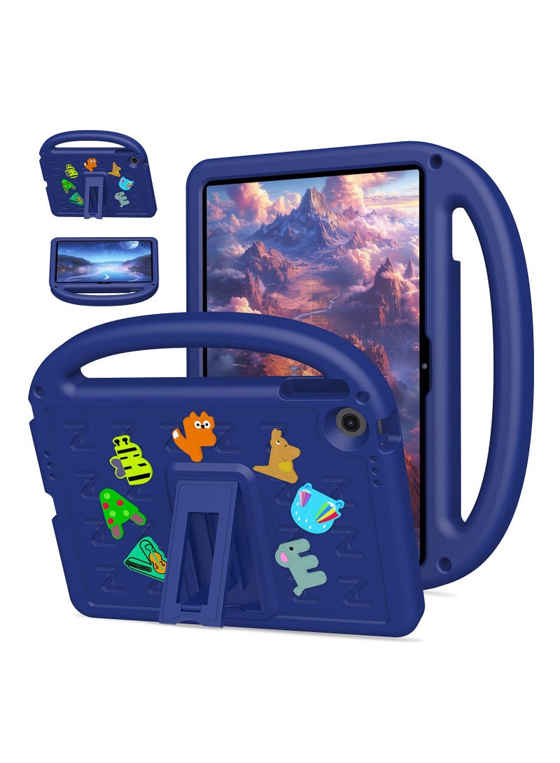 general Kids Case Compatible with Lenovo Tab K10 2nd 10.1Tb-311FU, Heavy Duty EVA Foam Shockproof Case Kids Anti Tablet Case with Stand