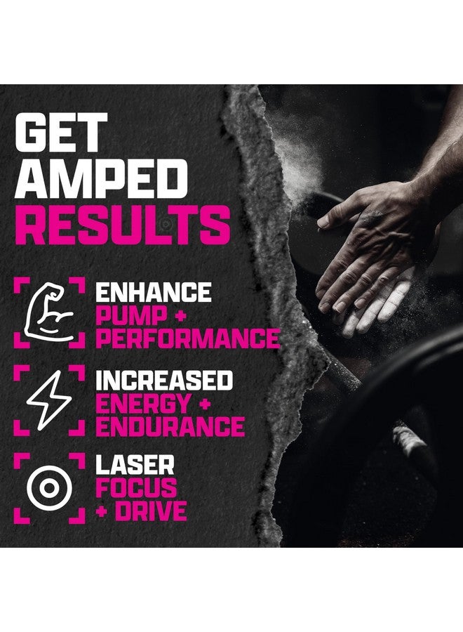 نورتكس ريسيرش مسحوق ما قبل التمرين OUTLIFT Amped Max Dosed HIGH STIM 6 جرام من السيترولين، 3.2 جرام من بيتا ألانين، ألفا جي بي سي، كوجناتيك، طاقة قصوى، مضخات ضخمة، إلكتروليتات (بنكهة الفراولة والبطيخ، 22 وجبة) - Image 3