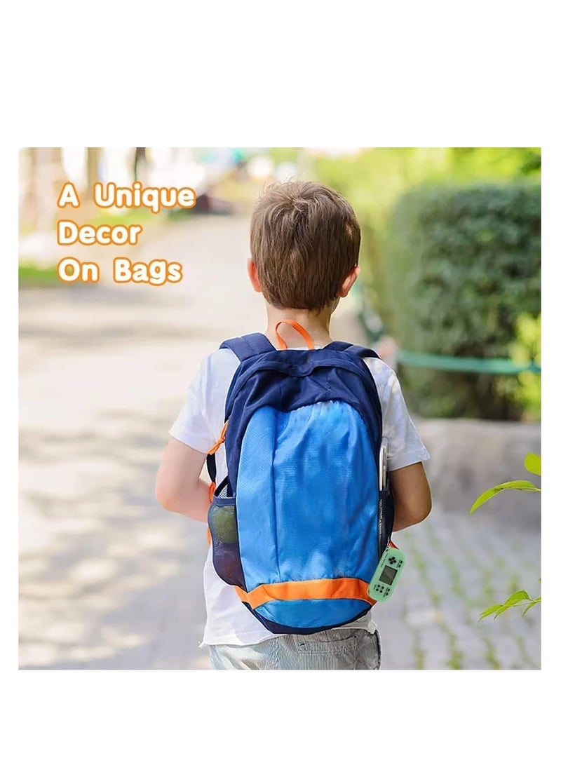 Zikra Video Game Party Favors Video Game Keychain Multi Colors Gamer Party Supplies Video Game Party Decoration Gift Ideal for Kids 6PCS - Image 4