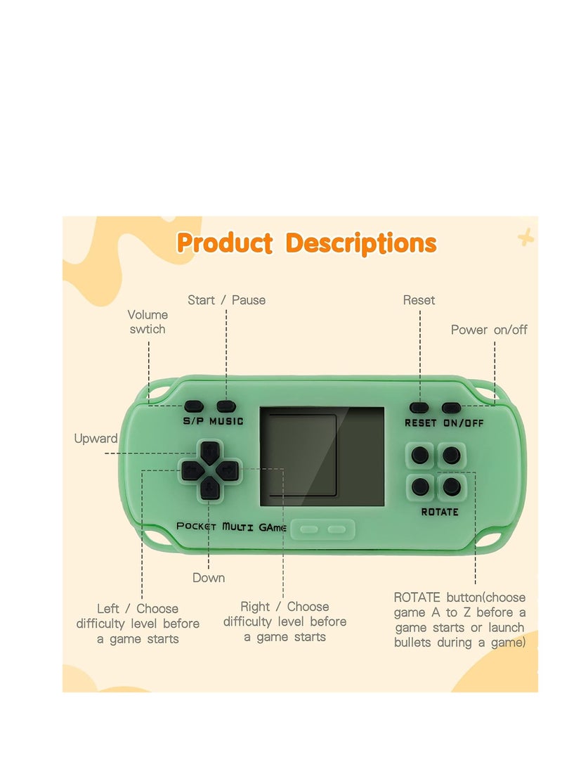 Zikra Video Game Party Favors Video Game Keychain Multi Colors Gamer Party Supplies Video Game Party Decoration Gift Ideal for Kids 6PCS - Image 3