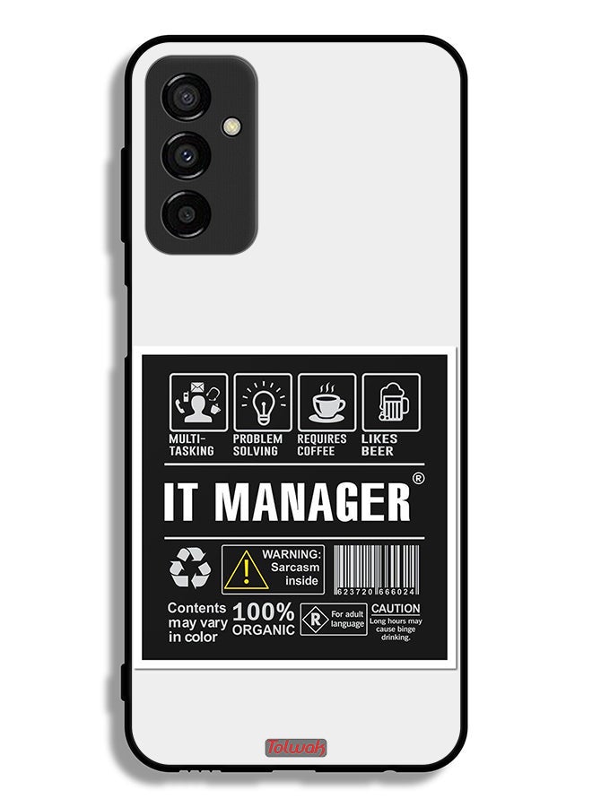 Tolwak Samsung Galaxy F23 Protective Case Cover It Manager Sticker - Image 2