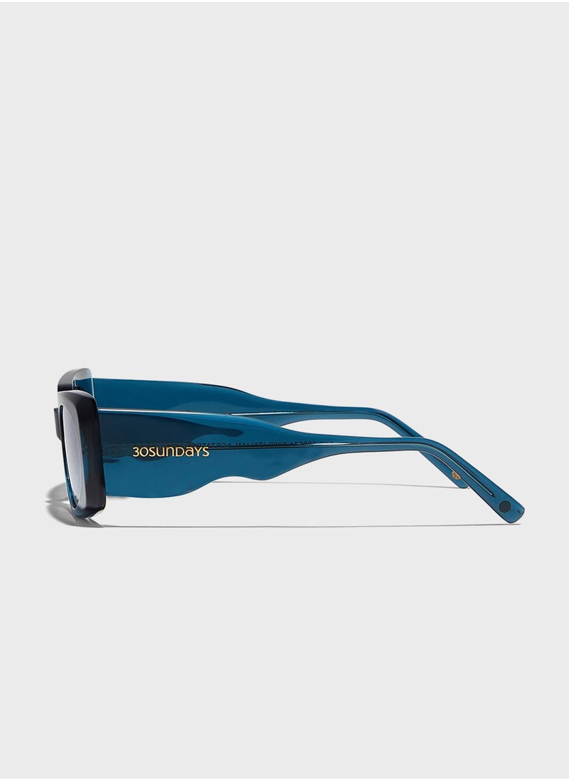 30Sundays - Piper Rectangular Sunglasses - Image 1