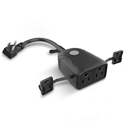 Feit Electric 120V 15A Smart Wifi Enabled Dual Outlet Wall Plug - Image 1