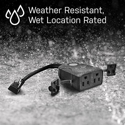 Feit Electric 120V 15A Smart Wifi Enabled Dual Outlet Wall Plug - Image 4