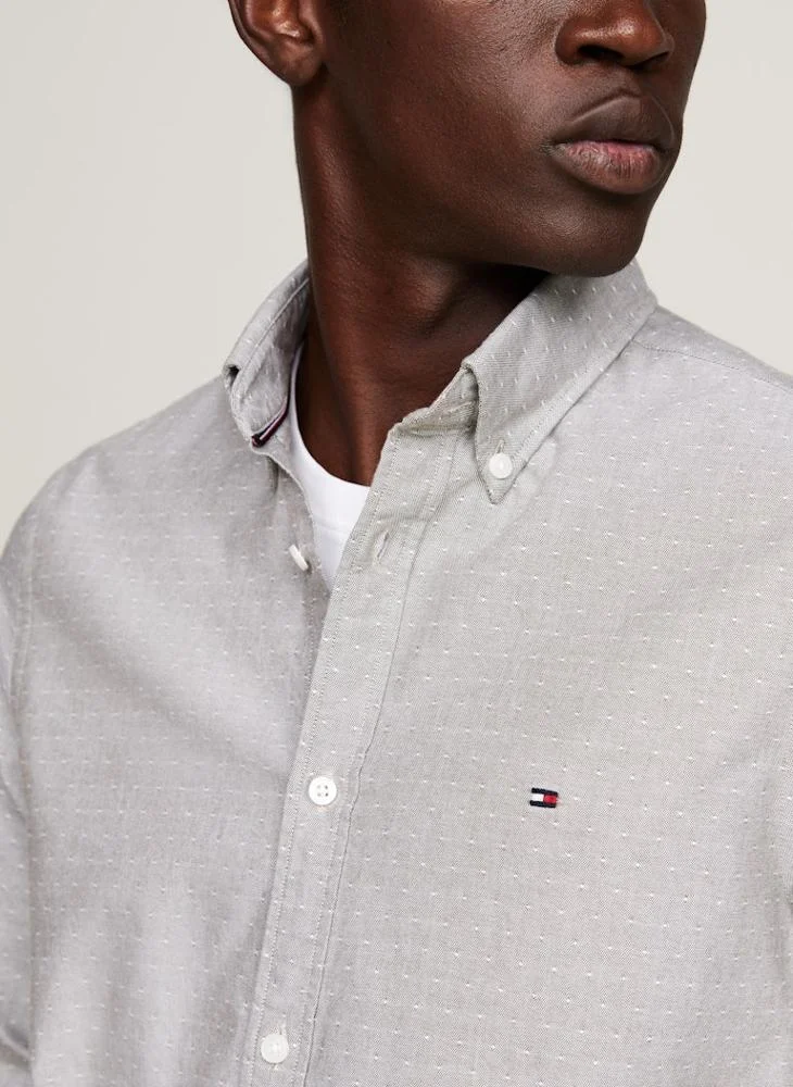 تومي هيلفيغر Button Down Regular Fit Shirt