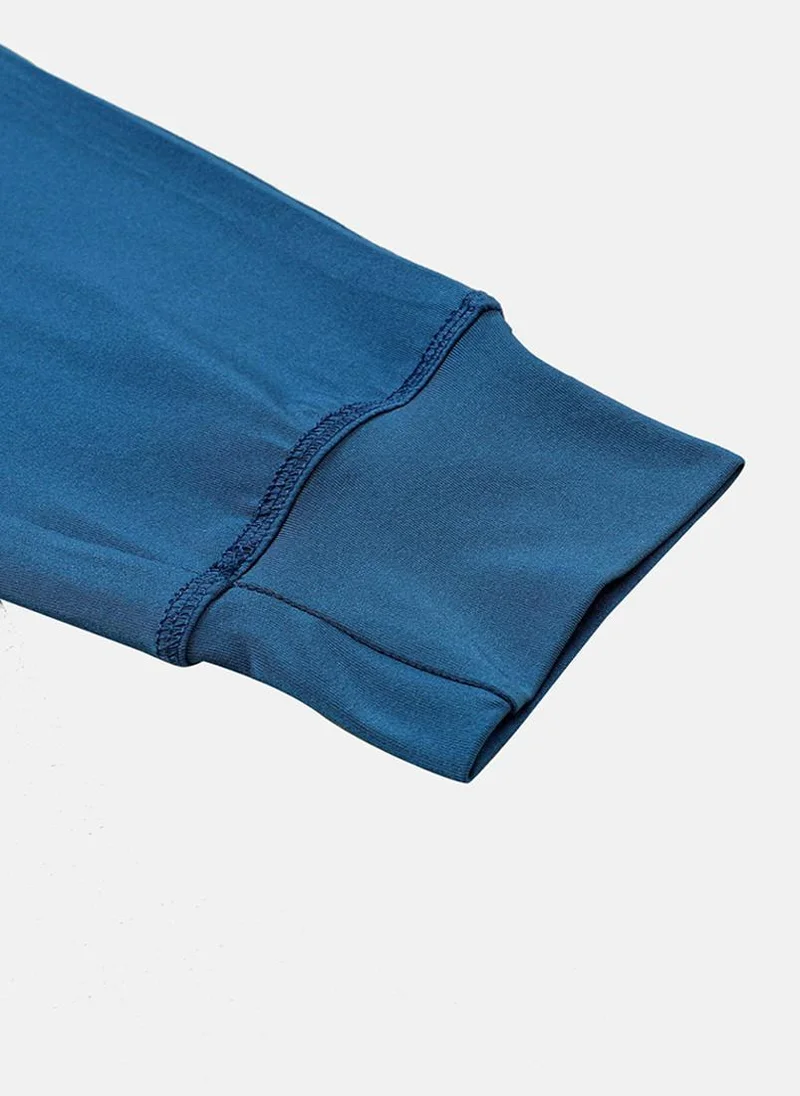 يونيكي Blue Plain Jogger Trouser
