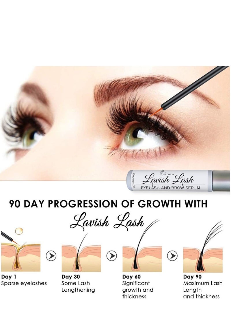 iBealee Eyelash Growth Essence,Eyelash Nutritional Serum,Moisturizing,Curling,Thick and Long Eyelashes (8ml)  - Image 2