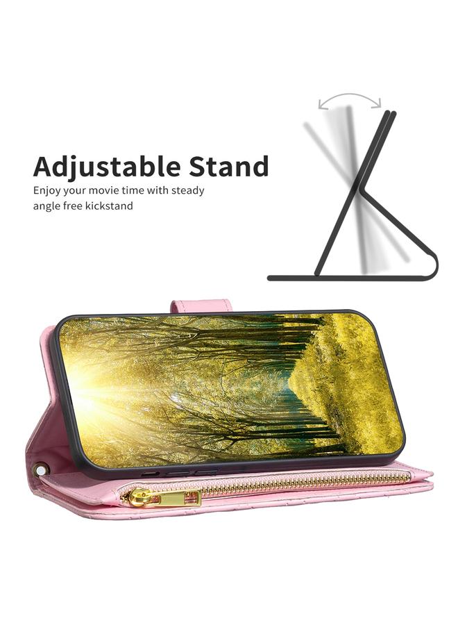 اس-توب جراب لهاتف Samsung Galaxy S23 Ultra 5G مع محفظة جلدية بسحاب من الماس - Image 4