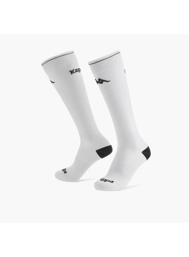 كابا Boys Logo Print Non Terry Socks - Set of 2