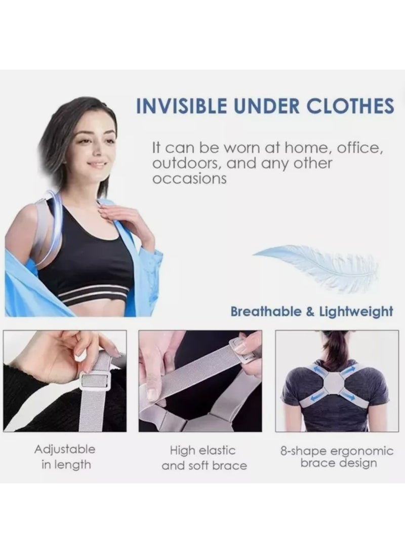 حزام داعم للكتفين مع مصحح وضعية قابل للتعديل - Image 4