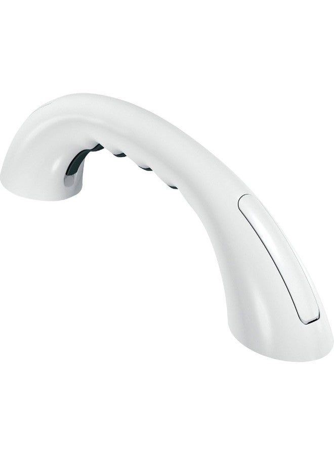Moen LR2250DW 9-Inch Home Care Designer Hand Grip, Glacier White - Image 1