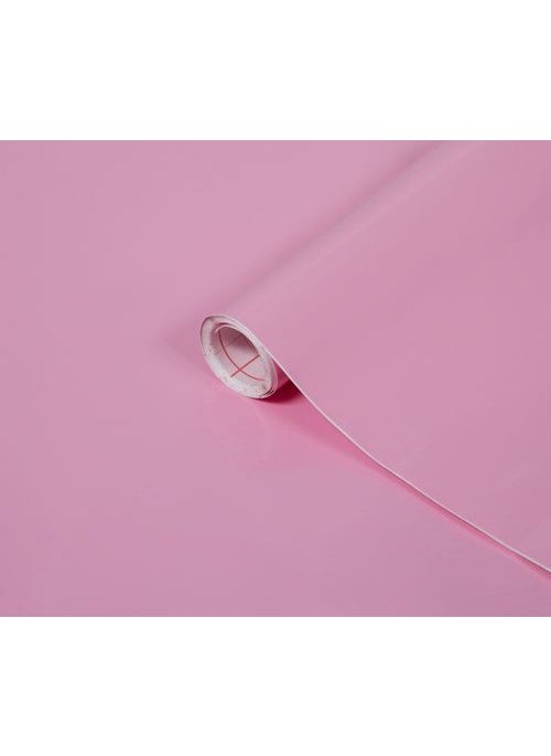 d-c-fix 346-1988 Glossy Plain Pink Adhesive Foil  - Image 1