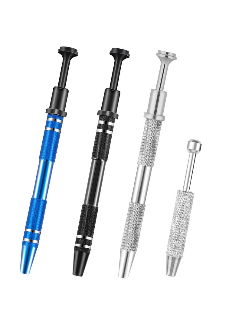 SUNSAR 4-Piece Ball Grabber Tool Set, Bead Pickup Tool with 4 Prongs, Diamond Claw Screw Catcher for Electronic Components, Small Parts - Image 1