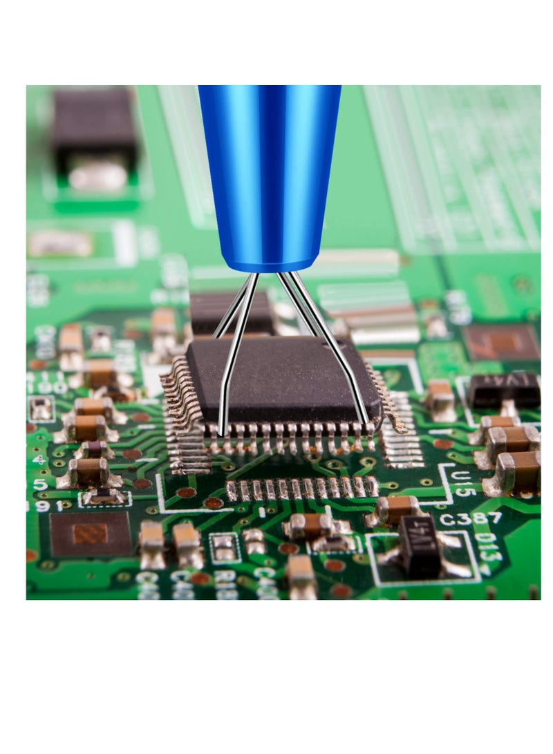 SUNSAR 4-Piece Ball Grabber Tool Set, Bead Pickup Tool with 4 Prongs, Diamond Claw Screw Catcher for Electronic Components, Small Parts - Image 5