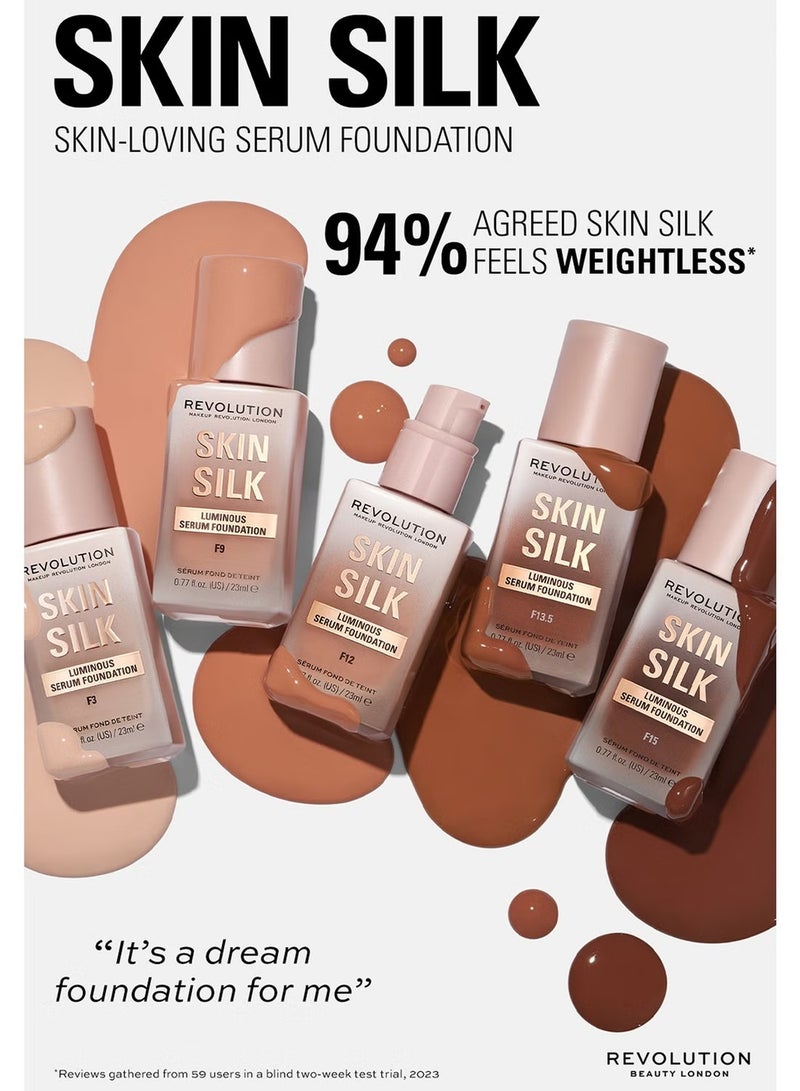 REVOLUTION كريم أساس سيروم سيلك سكين F7 - Image 5