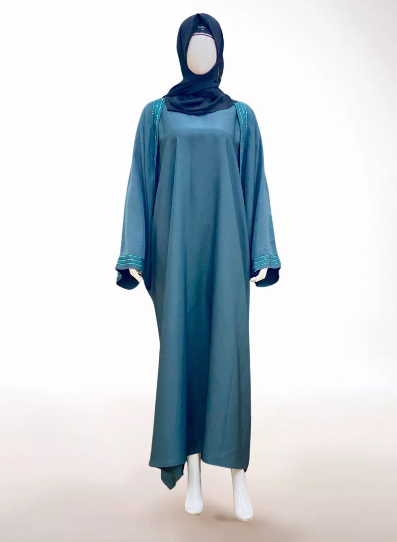 عباية كوينز بأكمام واسعة  - Image 5