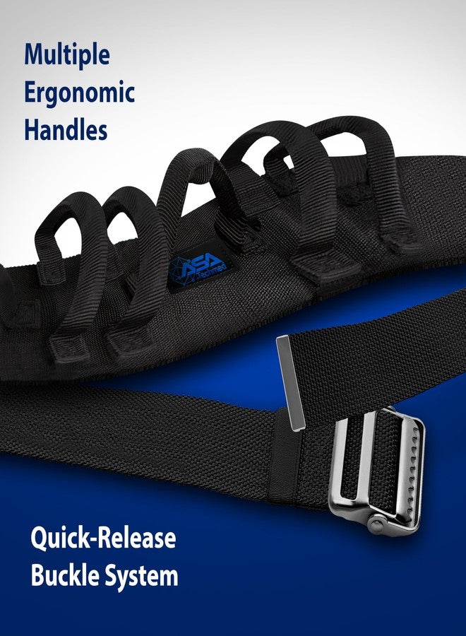 ASA TECHMED Gait Belts for Seniors Elderly Handicap - Accessories for Daily Living, Stand Assist Aid for Elderly, Medical Transport Equipment & Transfer Aid Items for Elderly - Image 3