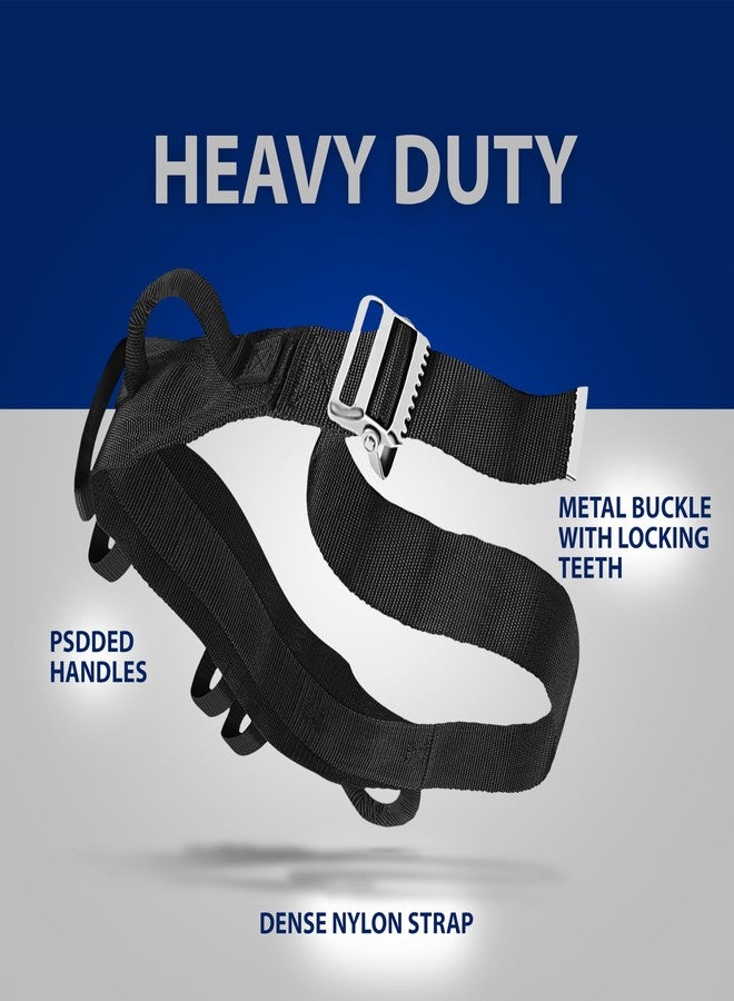 ASA TECHMED Gait Belts for Seniors Elderly Handicap - Accessories for Daily Living, Stand Assist Aid for Elderly, Medical Transport Equipment & Transfer Aid Items for Elderly - Image 5