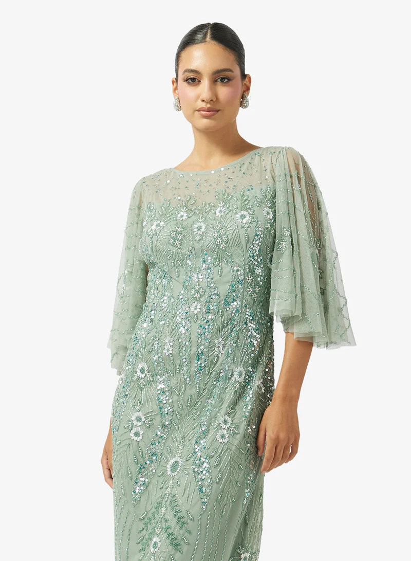 Namshi X  Embellished Evening Gown for Women | Best Price UAE