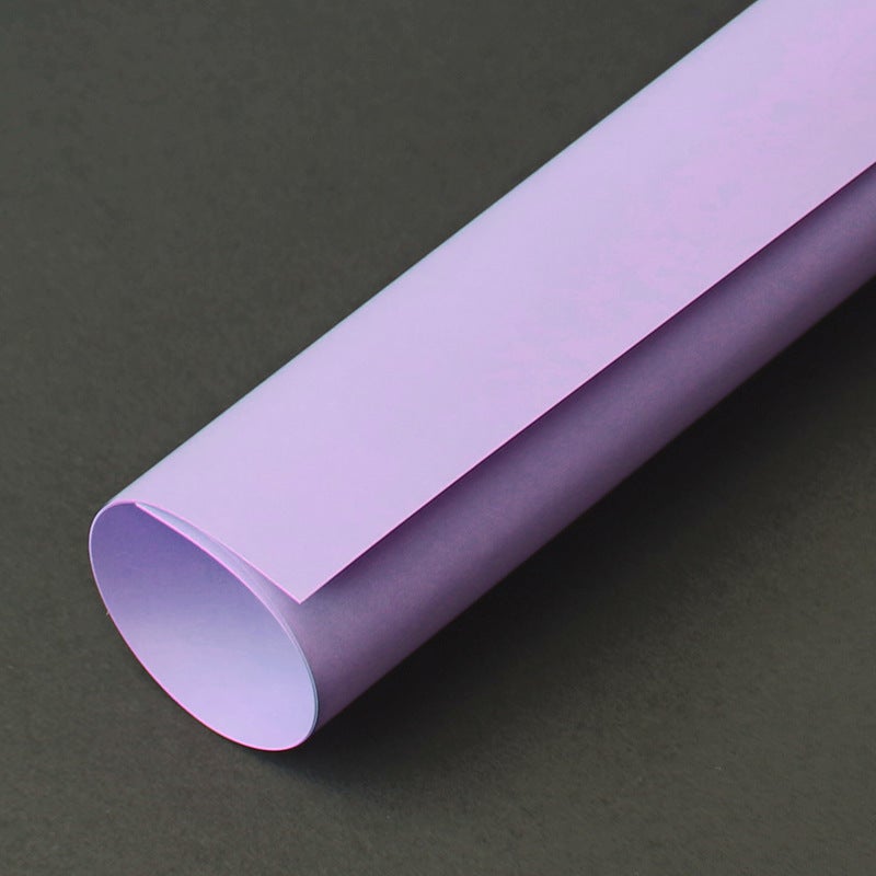 Generic Wholesale 180g 4K color cardboard 8k hard cardboard thick painting decoration kindergarten diy hand origami Light purple 