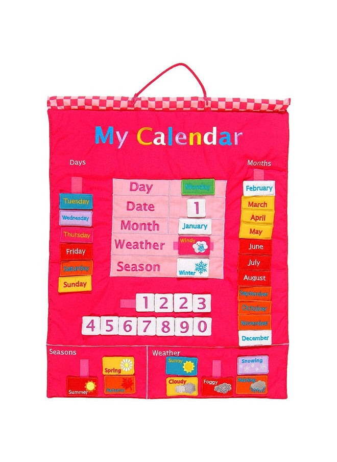 Fiesta Crafts - Wall Hangings My Calendar Pink - Image 1