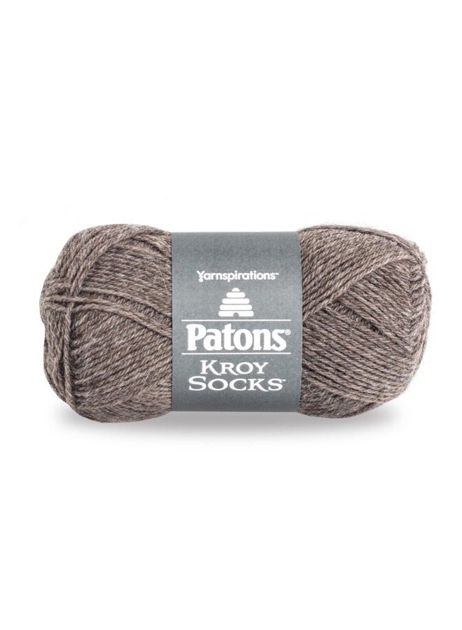 Patons Kroy Socks Yarn - 1.75 oz - Flax - For Crochet, Knitting & Crafting - Image 1