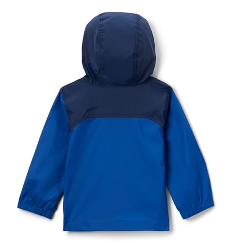 Columbia Youth Boys Glennaker Rain Jacket, Mountain Blue/Collegiate Navy, Large - Image 5