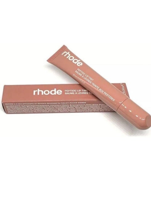 Peptide Lip Tint, Lip Gloss Lip Balm Moisturizes Lips, Tinted Lipstick, Helps Lock Moisture for Fuller & Softer Lips 10ml (toast)