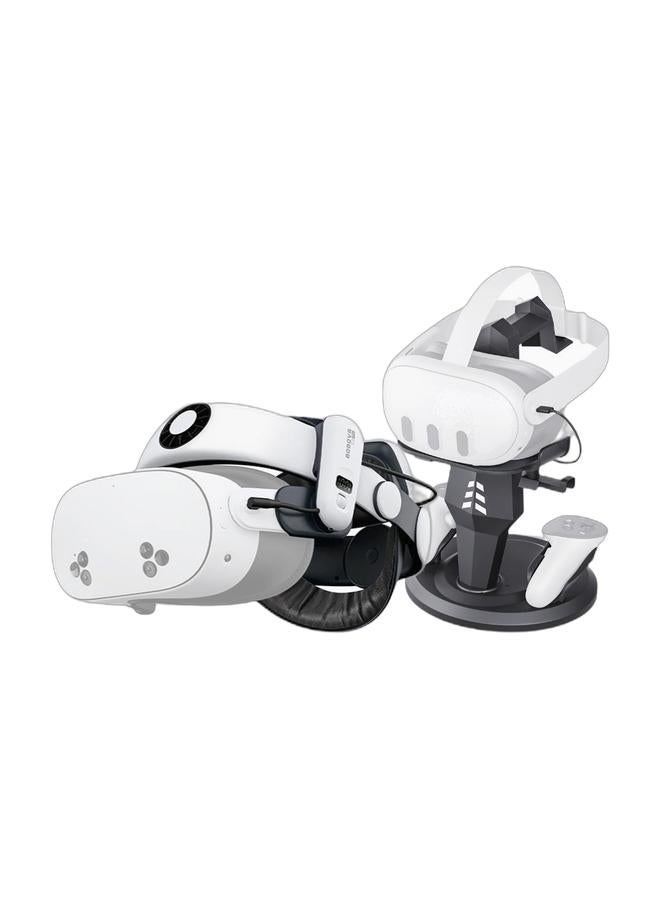 BOBOVR S3 Pro 10000mAh Battery Head Strap for Meta Quest 3/Quest 3S with Head Air Conditioning VR Accessories & Charging Dock Compatible with Meta Oculus Quest 3/Quest 2 VR Headset Display Stand and Controller Holder VR AccessoriesBundle - Image 1