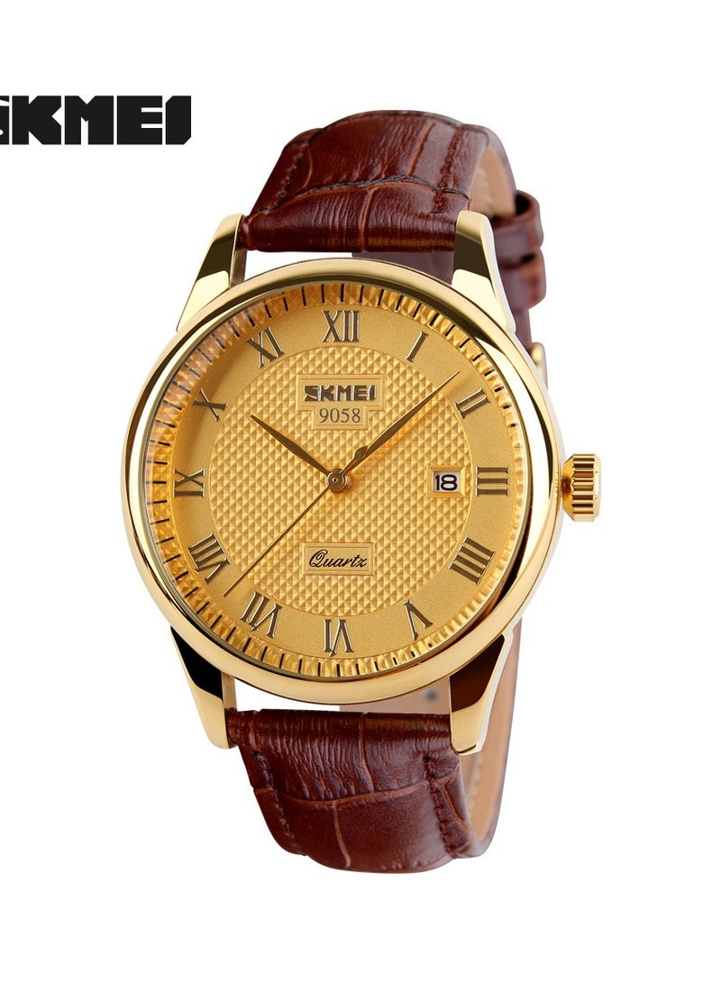 Moment beauty business men's watches waterproof fashion ladies British wind watch quartz watch lovers table