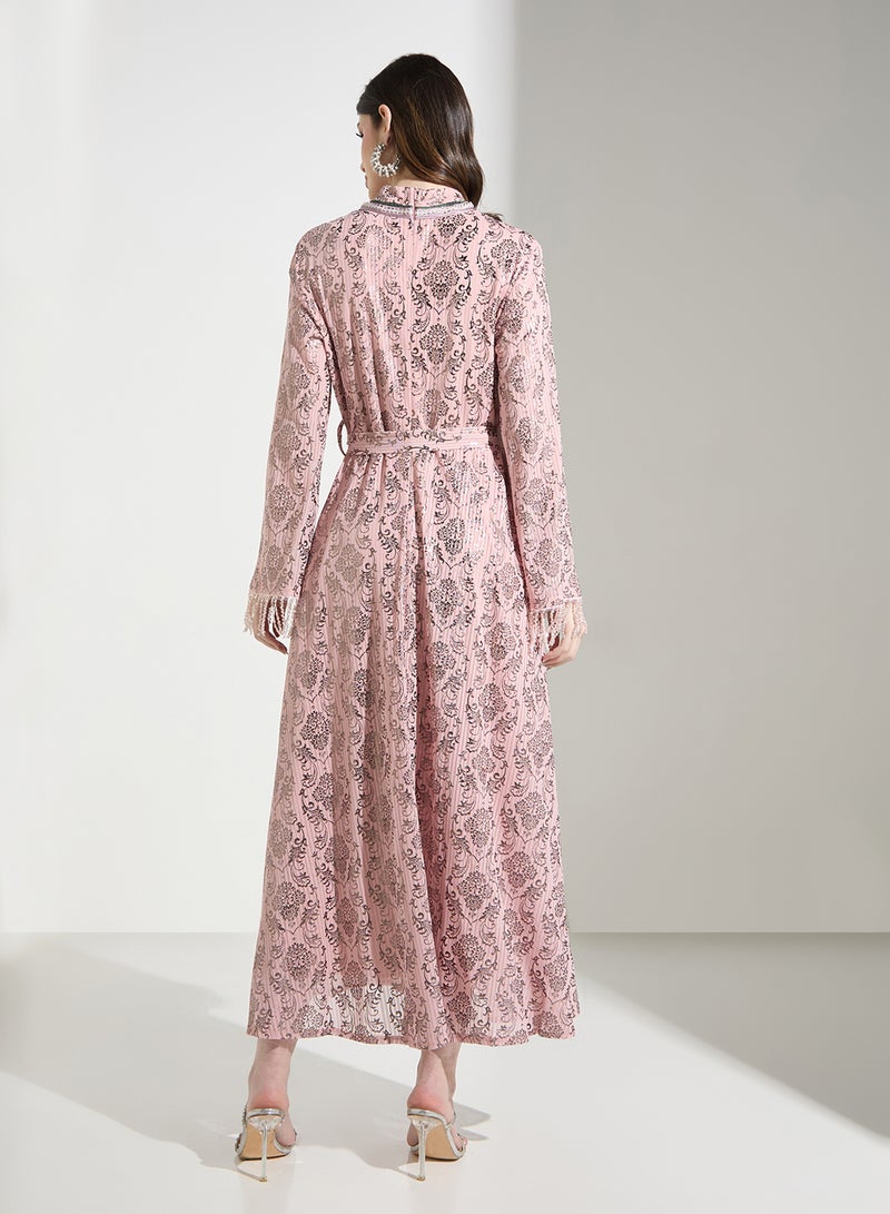 Khizana Floral Print Maxi Dress - Image 2