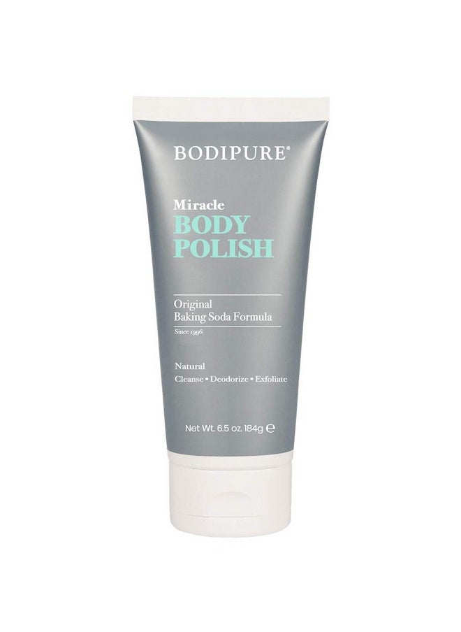 Bodipure BodiPure Miracle Body Polish for Multipurpose - Body Scrub, Exfoliating Body Scrub, Body Wash for Women, Men, Girls, and Boys for all skin type - Natural - Smooth Skin, Balance pH, Clear Pores, 6.5oz  - Image 2