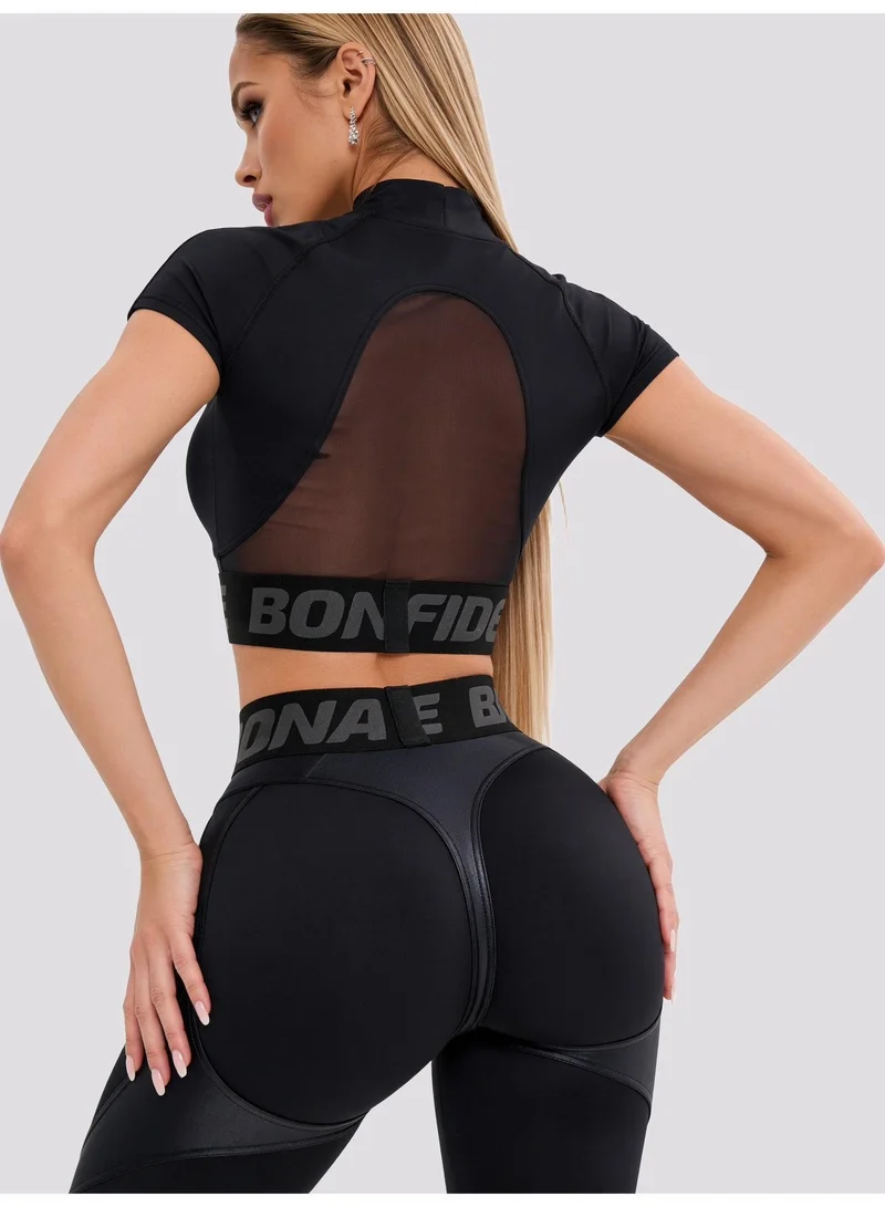 Hi-tech Shirt Crop Long Sleeve Sports Bra for Women