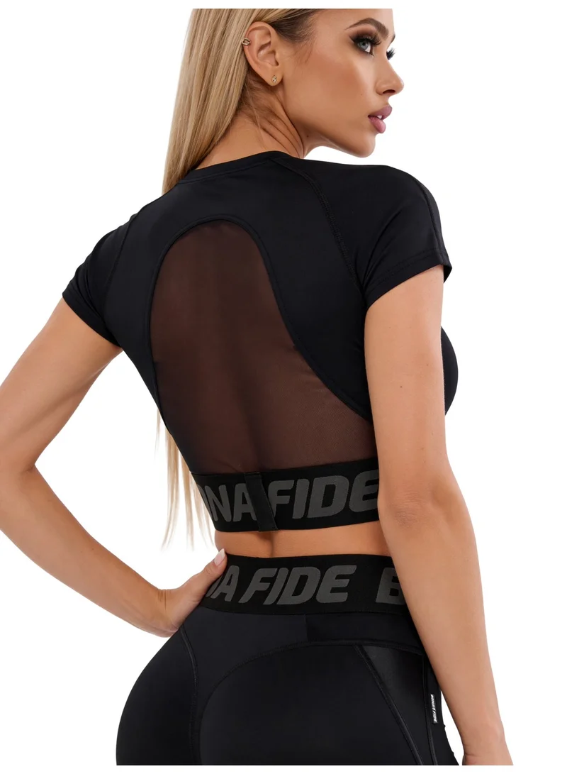 Bona Fide Hi-tech Shirt Crop Long Sleeve Sports Bra