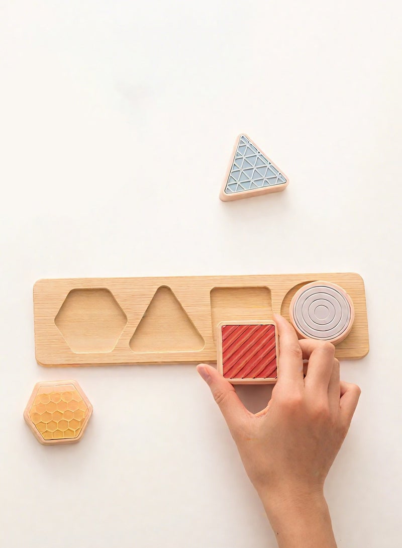 OASIAURA Wooden Shape Sorter Toys Montessori Toys for 6-12 Months Boys Girls Toddlers, Wooden Stacking Toys for Toddlers and Baby Preschool, Educational Toys, Color Recognition Stacker Shape Sorter, Learning Puzzles Gift,1 to 3-Year-Old - Image 2