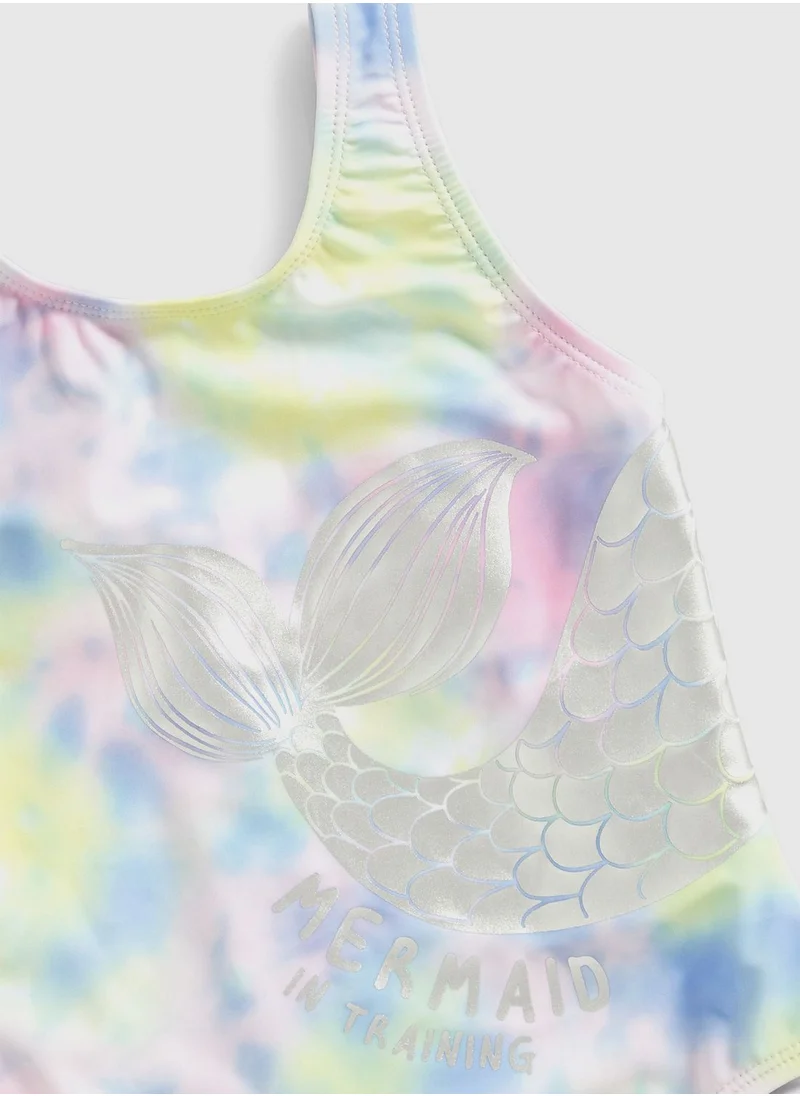 مذركير Kids Tie Dye Swimsuit