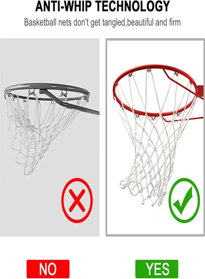 JMALL Wall-Mounted Basketball Hoop with Standard Rim for Indoor and Outdoor Play | Ideal for Team Sports (14 Inch) - Image 2
